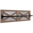 thumbnail image 1 of Autumn Alley Farmhouse - Toallero rústico - Toallero de madera - 24.0 in - Toallero rústico para baño y cocina estilo granja - Toallero rústico montado en la pared, 1 of 5