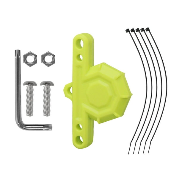 Funda protectora para soporte portátil de bicicleta, accesorios y piezas amarillo