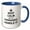 Blue/White, variant on 3drose, Keep Calm and Let Fernando Handle It Funny Personal Name, 11oz Magic Transforming Mug