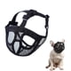 thumbnail image 1 of Bozal de perro de hocico corto Bozal de bulldog Malla transpirable ajustable para entrenami Tomshoo Grande, 1 of 7