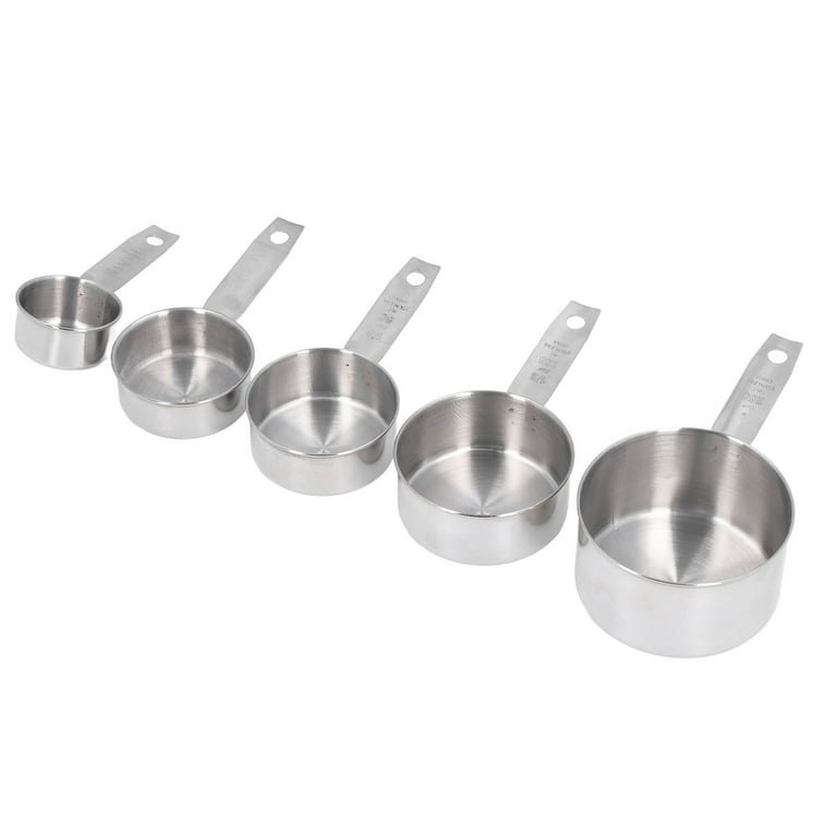 Measuring Cups Set, 5pcs Stainless Steel Nesting Measuring Cups Kitchen Measuring  Cups For Cooking Baking Dry And Liquid Ingredients Dishwasher Safe