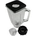 thumbnail image 5 of HQRP Plastic Square Replacement Blender Jar Set, 4.5" Top Compatible with Oster Osterizer Blender Models, 5-Cup, 1.25L Pitcher, 0.33 Gallon Capacity, 5 of 7