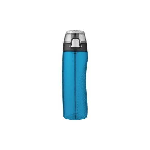 Thermos Teal Hydration Bottle with Rotating Meter on Lid 24 fl oz (710