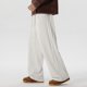 thumbnail image 1 of Ceisia Men's Wide-Leg Relaxed Sweatpants | Elastic Waist Side Layered Stripe Casual Pants (Multiple Solid Colors) Gifts, 1 of 7