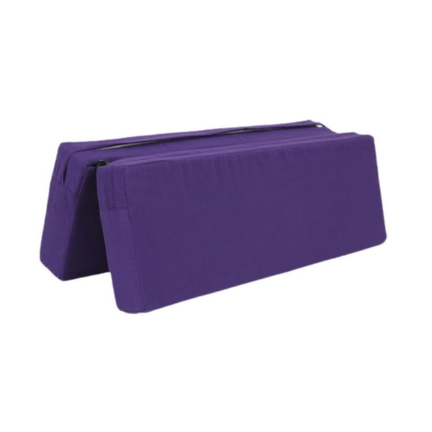 Esterilla de yoga plegable multifunción para mujer Violeta