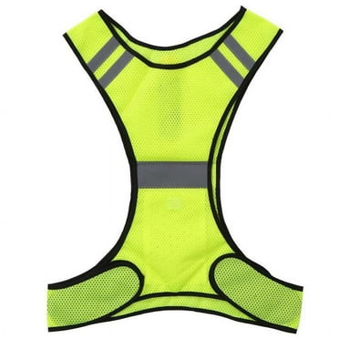High Visibility Reflective Safety Fluorescent Mesh New Vest Running Cycling B1W0
