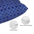 thumbnail image 3 of Fotbe Blue Lantern Shapes Funda de Almohada Decorativa Estilo Occidental, Lujo en Algodón, Fundas para Almohadas King, Cojín Estampado para Decoración del Hogar-20"x30", 3 of 6