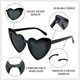 thumbnail image 5 of Gafas de sol en forma de corazón Gafas de sol para despedida de soltera Novia Dama de honor Escuchar, 5 of 5