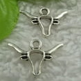 thumbnail image 3 of HOOUN 520 pcs tibet silver cow skull charms 24x16mm B871, 3 of 3