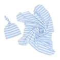 thumbnail image 4 of Ketyyh-chn99 Baby Boy Baby Girls Organic Cotton Swaddle Receiving Blanket Sky Blue, 4 of 5