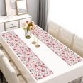 thumbnail image 2 of Pioneer Flower Floral Print Pattern Summer Placemats Table Placemats Set Of 6-Linen Kitchen Washable Placemats Table Mats 12x18 Inch Non-Slip Heat Resistant, 2 of 5