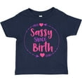 thumbnail image 3 of Inktastic Sassy Since Birth, Sassy, Sassy Girl, Arrow, Hearts Girls Toddler T-Shirt, 3 of 5