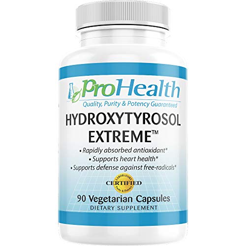 Hydroxytyrosol Extreme with Olea25 by ProHealth (90 Vegetarian Capsules