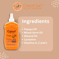 thumbnail image 3 of Carrot Sun Tan Accelerator Papaya Spray with Papaya Oil and L-Tyrosine 200ML, 3 of 6