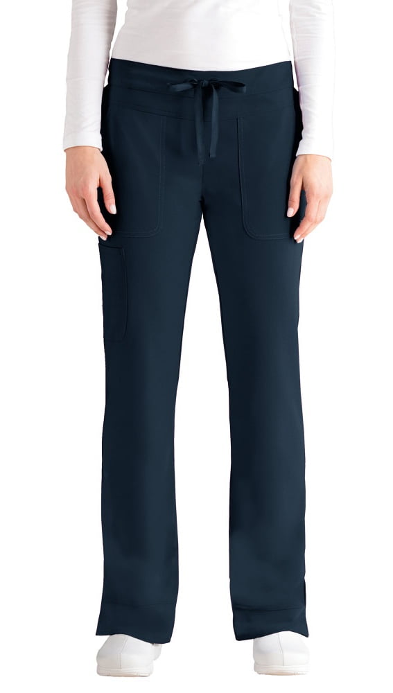 Callie Low Rise Scrub Pant Graphite S 