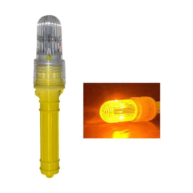 3PCS Waterproof Marine Flares - Coast Guard Approved Safety Signals for Boats