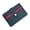 Blue, variant on Lightweight PU Leather Card Case Organizers Holder With Secure Magnetic Attachment Suitable For Credit Cards Smartphones