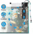 thumbnail image 4 of 3 In 1 Silent Aeration Water Purifier Internal Pump Submersible Aquarium Filter Oxygen Pump Submersi -ys, 4 of 5