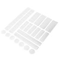 thumbnail image 4 of Unique Bargains 21 Pcs Autocollants Rouges Réfléchissants Ruban d'Avertissement de Sécurité pour Voiture Camions Bicyclettes Motos, 4 of 6