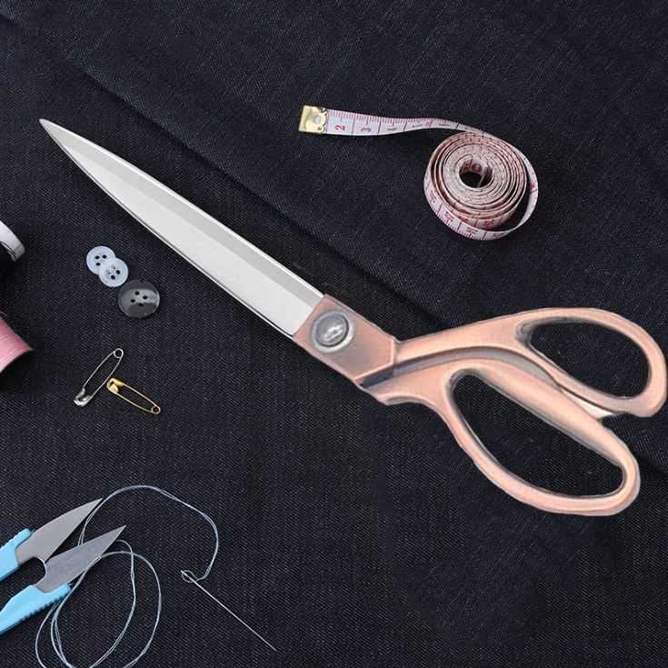 Professional Tailor Scissors, Sewing Scissors Fabric Dressmaking Sharp  Shears for Cutting Cloth Tailoring Leather 