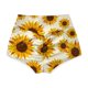 thumbnail image 3 of Gibobby Pantalones cortos de yoga Elástico Fitness Mujer Deportes Running Lifting Shorts Nalgas Yoga Yoga Pantalones(Amarillo,XG), 3 of 4