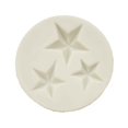 thumbnail image 2 of Inteprter Espátula de Silicona Estrella Cremosa Molde para Tartas Molde Resistente Antiadherente Cortador de espátula Delgado Herramientas y accesorios para hornear C 3 estrellas 27 g de espesor: 1 cm, 2 of 3