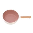 thumbnail image 2 of Cacerola para salsa de leche, a prueba de palos, multifuncional, uniforme, a prueba de calor, olla de ramen con mango de aislamiento térmico para estufa de gas, cocina de inducción, 20 cm, 2 of 10