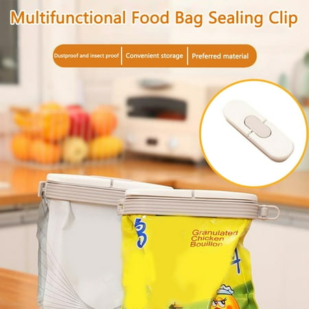 

NEGJ Food Discharging Double-opening -proof Clip Mouth Fresh-keeping Sealed Kitchen，Dining & Bar