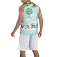 thumbnail image 2 of Sikiie Animals Riding Across The Sky Basketball Jersey Reversible Men's Mesh Athletic Sports Shirts Training Practice S-4XLXX-Large, 2 of 6