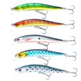 thumbnail image 1 of 5pcs 10 Cm 8g Luros Pesca Cebo Duro Artificial 3D Ojos Los para El Truchas, 1 of 9