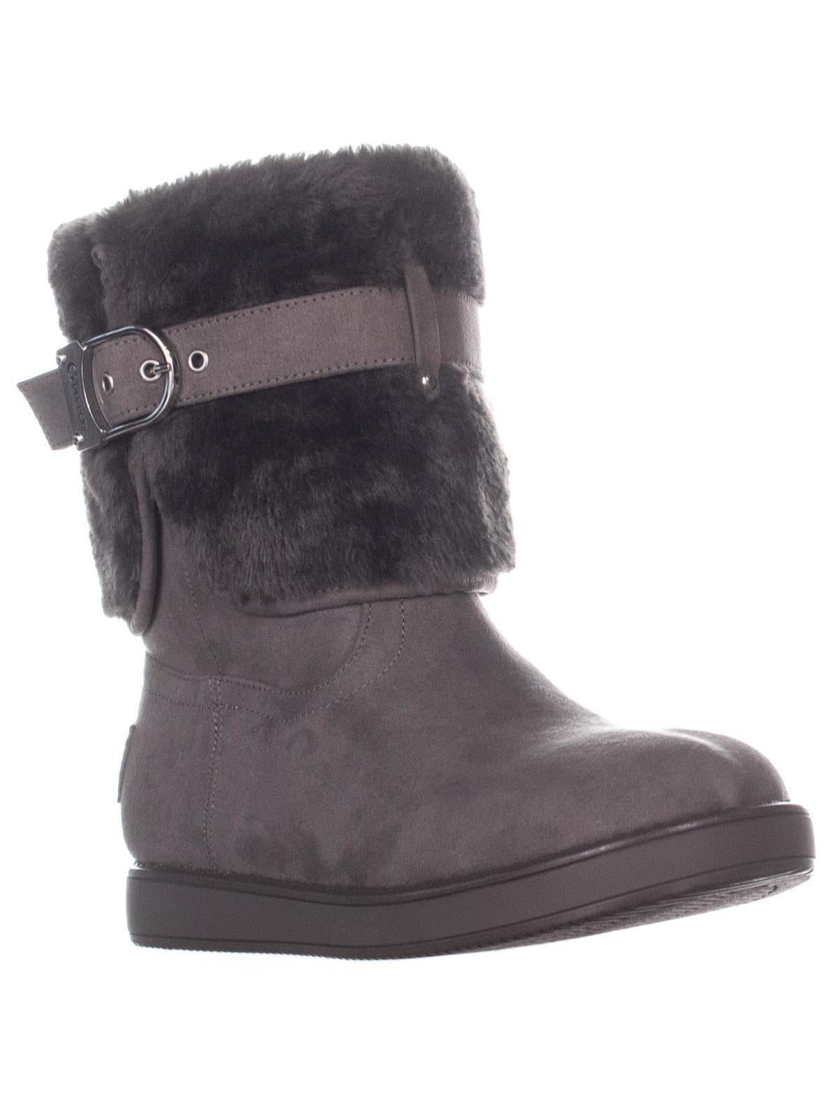 G By Guess Womens Aussie Closed Toe Ankle Cold Weather Boots Black Size 7.5