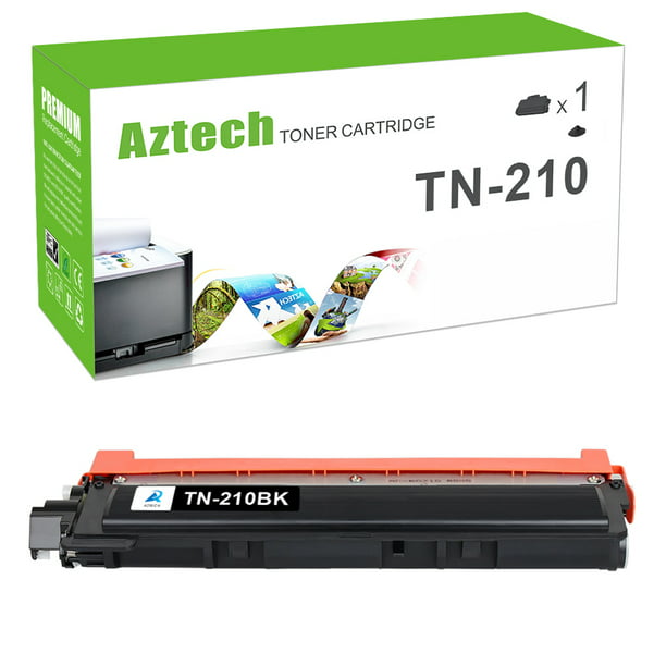 fjende spiselige Sæbe AAZTECH 1-Pack Compatible Toner Cartridge for Brother TN-210 TN-210BK  HL-3040CN HL-3045CN HL-3070CW MFC-9010CN MFC-9120CW MFC-9125CN MFC-9320CW  MFC-9325C Printer (Black) - Walmart.com