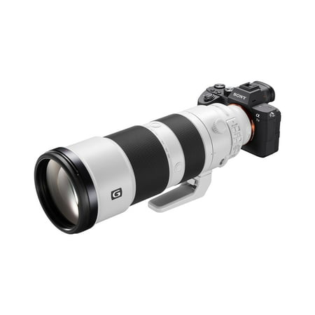 Sony - 200-600mm f/5.6-6.3 G OSS Optical Telephoto Zoom Lens - White/Black