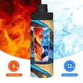 thumbnail image 5 of Pofeuu Stained Glass Ocean Wave Print 18oz Sports Insulated Kettle Stainless Steel Vacuum Water Bottle Leakproof Sport Flask, 5 of 7