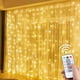 thumbnail image 1 of Cortina de luces navideñas para decoración del hogar, guirnalda de 3x3M para decoración del hogar, Navidad, boda, regalos de Navidad, Año Nuevo, 1 of 4
