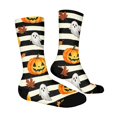 thumbnail image 5 of Halloween Socks Women Mens Funny Novelty Cute Holiday Crew Socks Crazy Halloween Gifts for Women Girls, 5 of 6