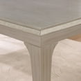 thumbnail image 5 of Furniture of America Desi 84-Inch Wood Rectangle Dining Table in Silver, 5 of 5