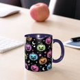 thumbnail image 6 of Halloween Coffee Mug, pink pumpkin halloween Ceramic Tea Cups Halloween Party Cups for Hot/Cold Beverages, Cute Coffee Cups for Kitchen Holiday Gift Coffee Bar Accessories, 6 of 6