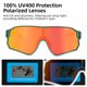 thumbnail image 3 of Lentes de Sol Polarizados ROCKBROS para Niños UV400 para Edades 8-14, 3 of 9