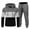 Light Gray_005, variant on Urbanix Mens Sweat Suits 2 Piece Set Casual Relaxed Fit Drawstring Hoodies Sweater & Fall Winter Fashion Comfortable Soft Joggers Light Blue XL