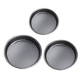 thumbnail image 5 of PAMINGONO 3pcs Kitchen Pizza Pan Black Nonstick Tray for Home Bakers, 5 of 8