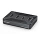 thumbnail image 4 of 4 Bay M2 SSD Box Type C USB3.2 10Gbps M.2 NVME SATA Ngff Dual Protocol Aluminum Alloy SSD Enclosure, 4 of 5