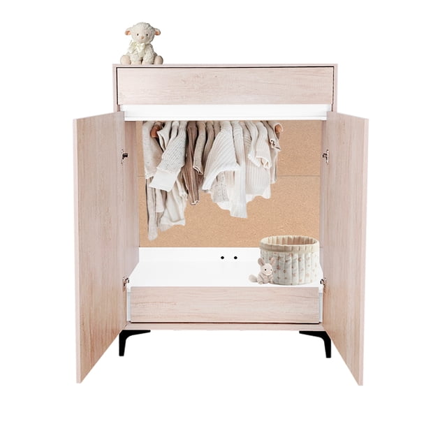 Closet Infantil HUDSON Mueble Ropero De Almacenamiento.
