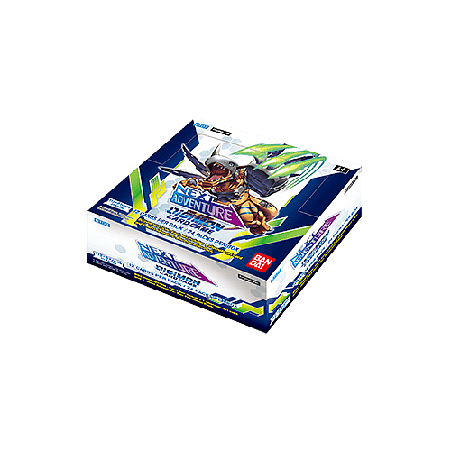 Digimon Card Game: Next Adventure (BT-07) Booster Box 24 packs per box, 12 cards per pack