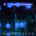 thumbnail image 5 of KUDOSALE Light Ropes & Strings Outdoor 21ft Solar Powered Waterproof LED String Light (30 Pack), 5 of 7