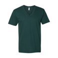 thumbnail image 1 of American Apparel T-Shirt Col en V en Jersey Fin, TP, Forêt, 1 of 2