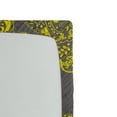 thumbnail image 2 of Ambesonne Victorian Fitted Sheet, Yellow Grey Florals, Twin XL Size, Grey Yellow, 2 of 2