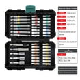 thumbnail image 4 of Electric 44Pcs Screwdriver Bit Set Alloy Steel Hex Star Crossing SL PZ 1/4in Impact Driver Set, 4 of 7