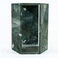 thumbnail image 6 of MDQMD Small Green Marble Side Table,Solid Stone End Table with Hexagonal Shape with Natural Veining,Modern Luxury Side Tables with Polished Finish,Tiny Bedside Tables for Living Room, 6 of 8