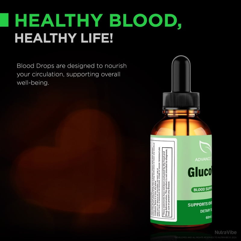 (3 Pack) GlucoVitalis Drops, Gluco Vitalis Liquid Formula - Naturally Supports Healthy Circulation, Stable Levels and Energizes the Body, Official Gotas Review (90 Servings)